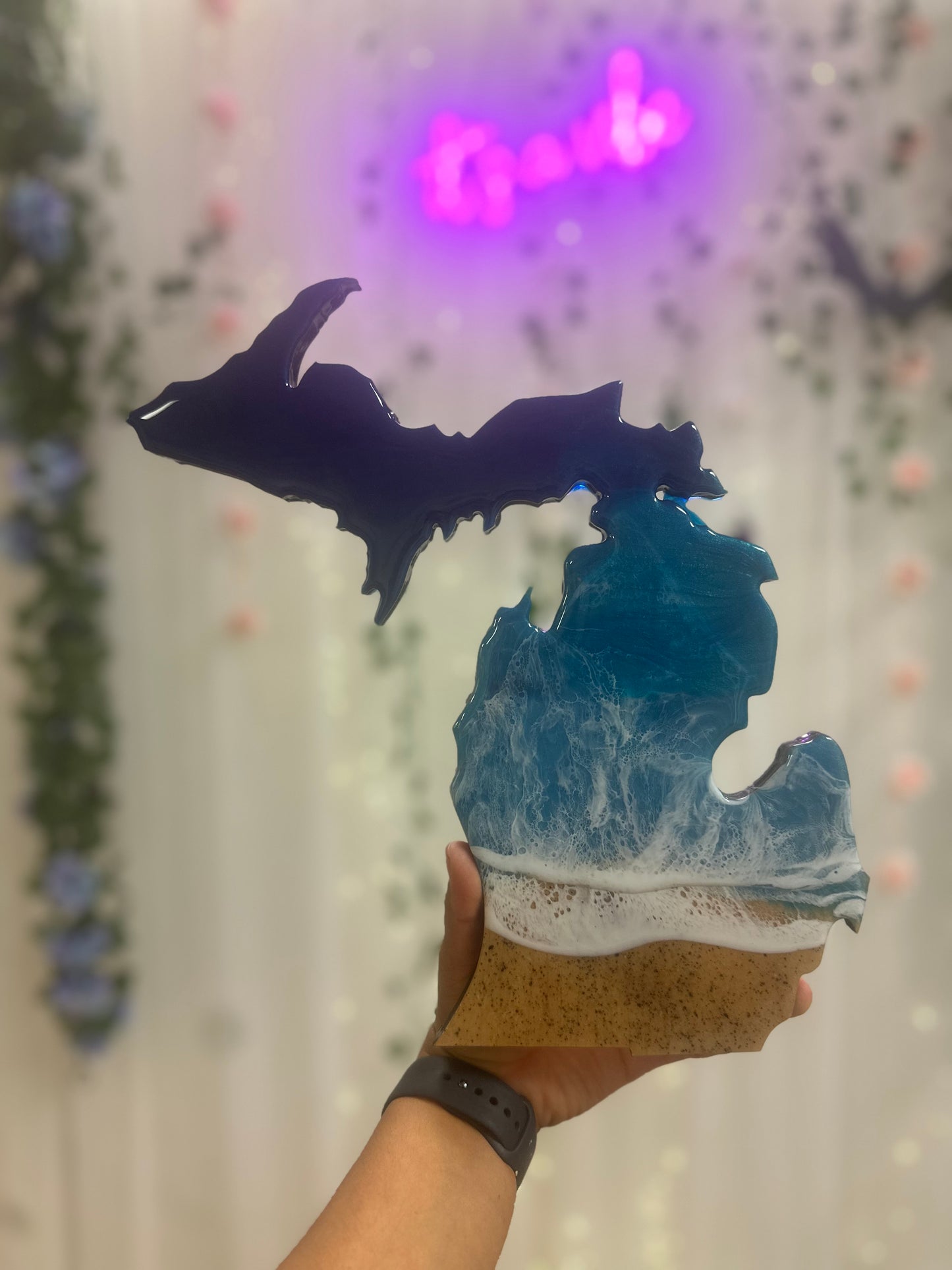 Michigan Wall Art at Resin Vibes