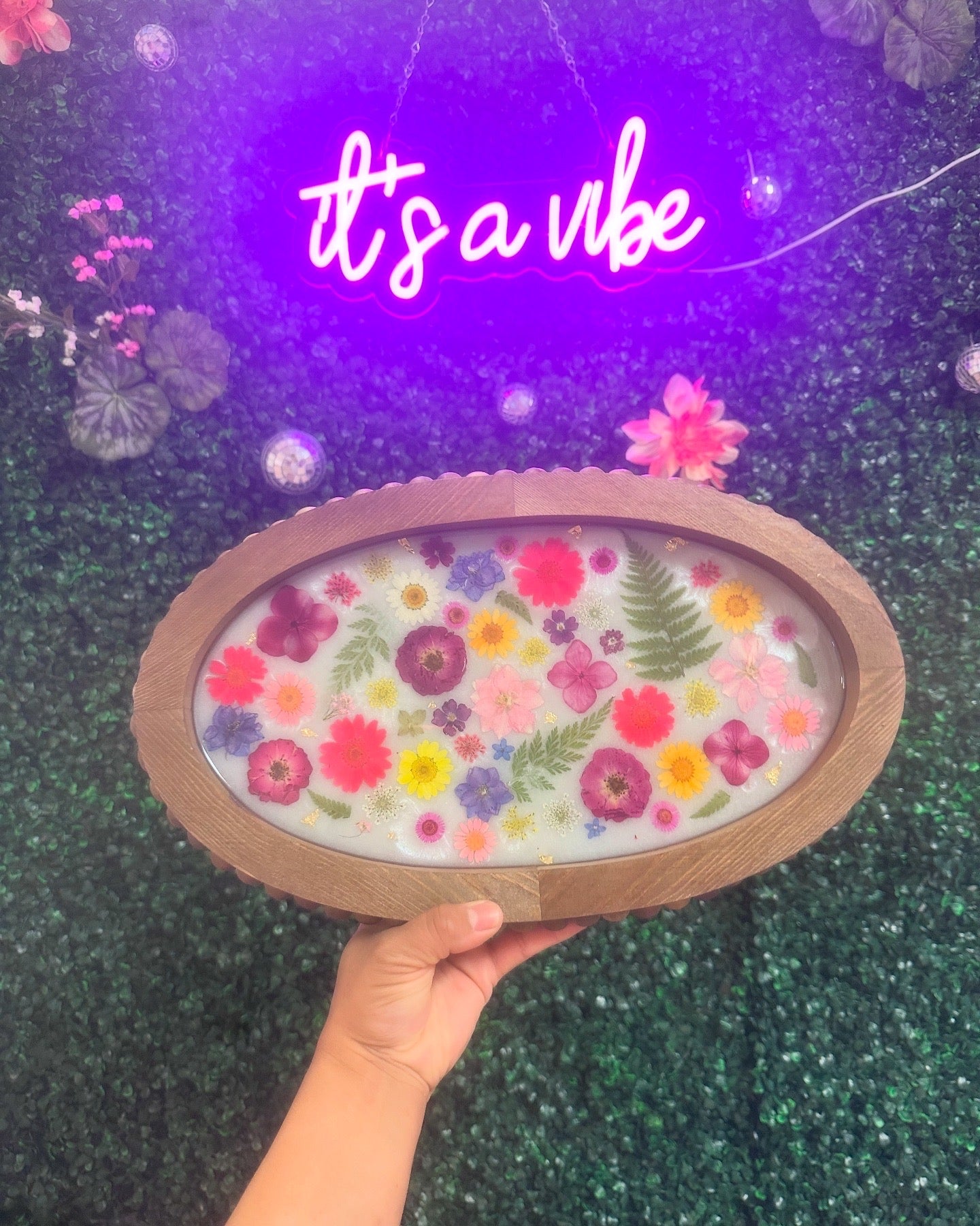 Resin Class: Mother's Day Floral trays