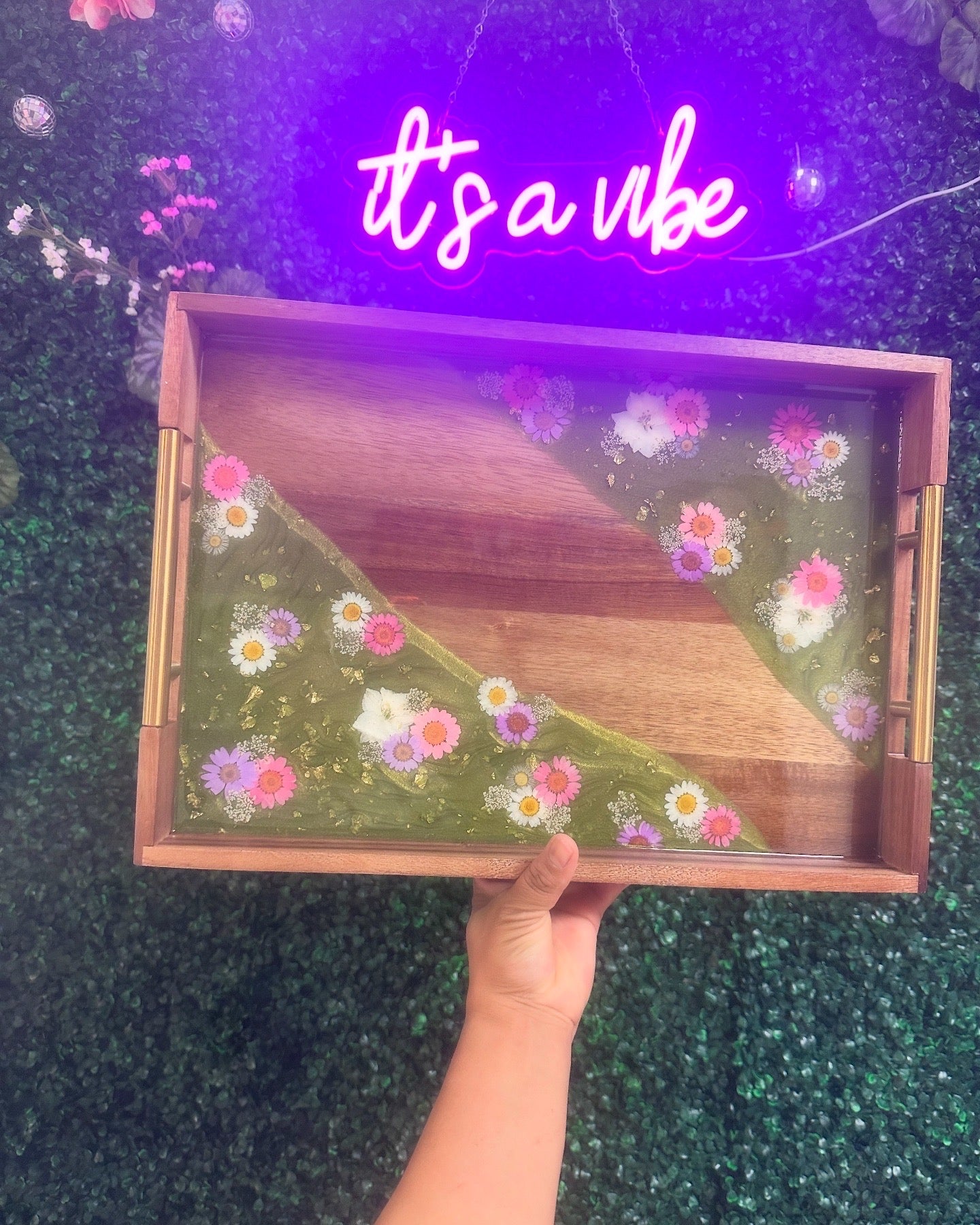 Resin Class: Mother's Day Floral trays