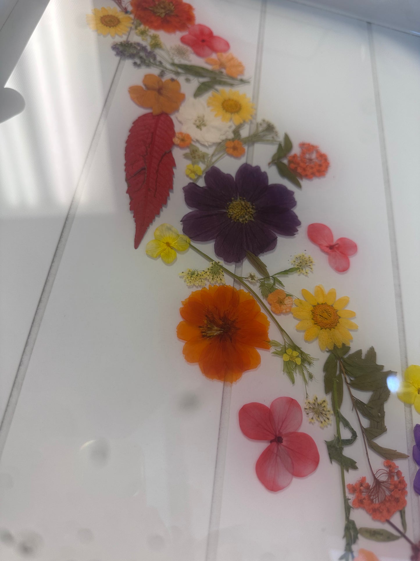 Pick your board: Add pressed flowers (September class)