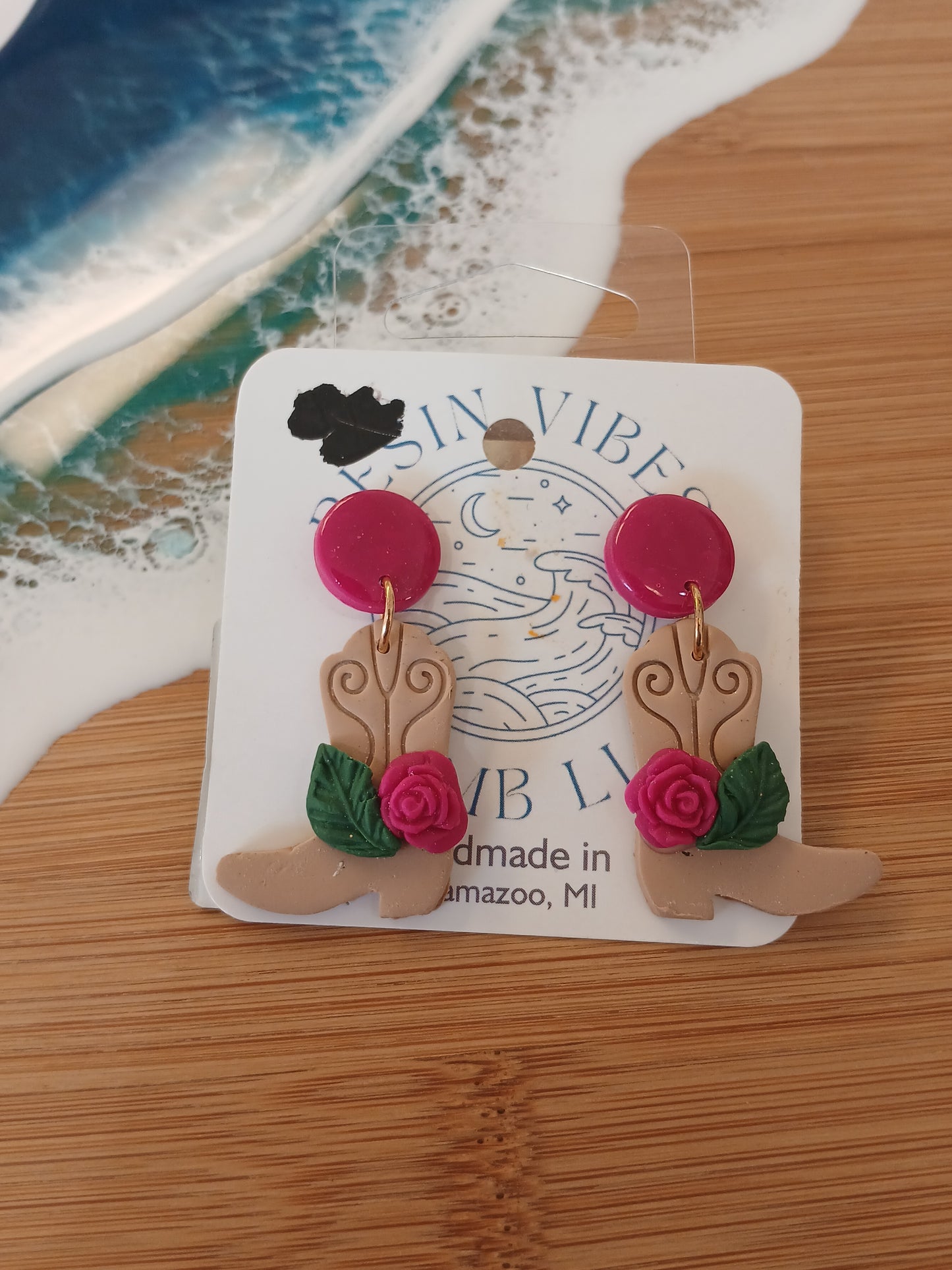 Cowboy Boot Earrings