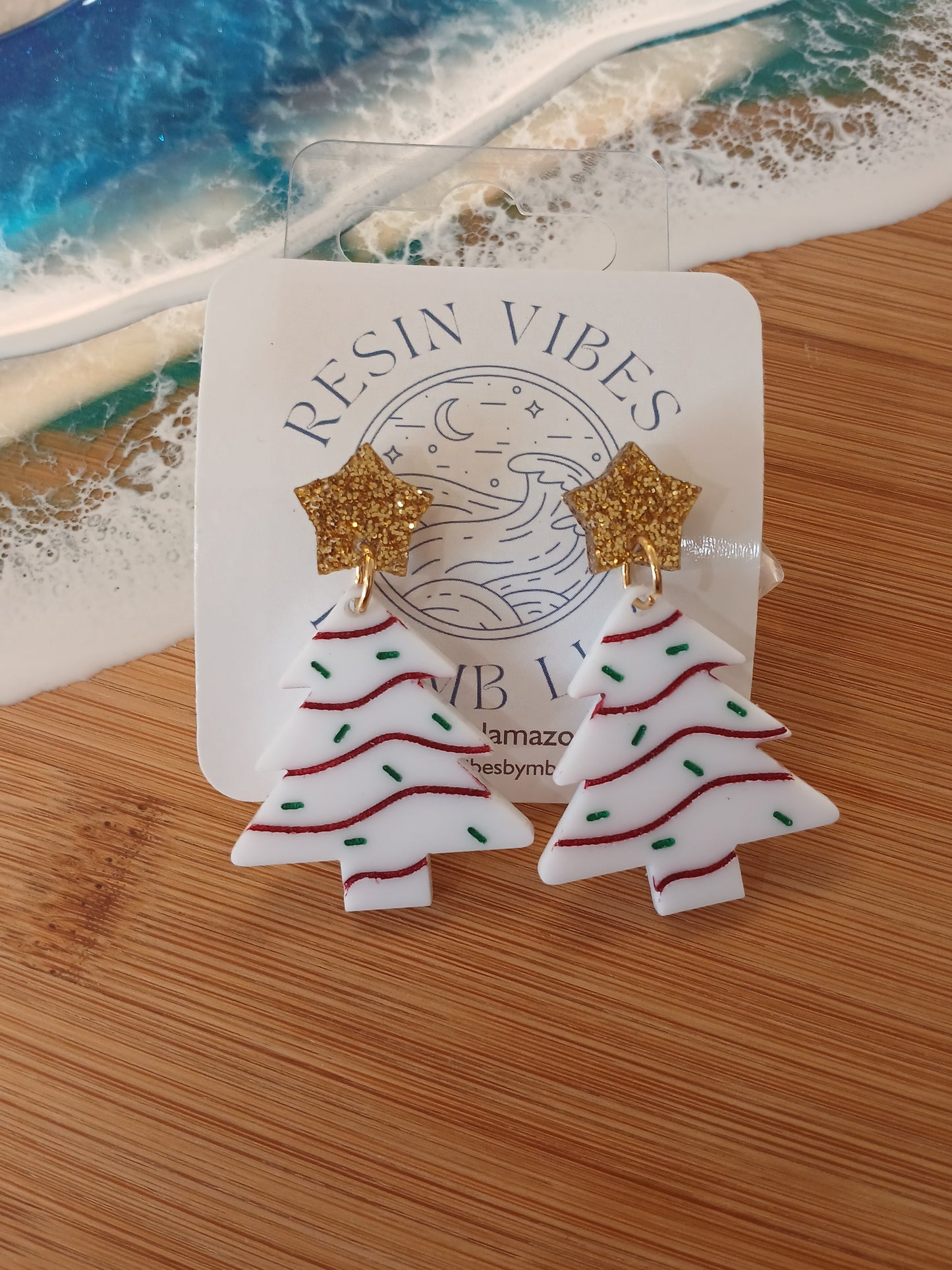 Christmas Tree Earrings