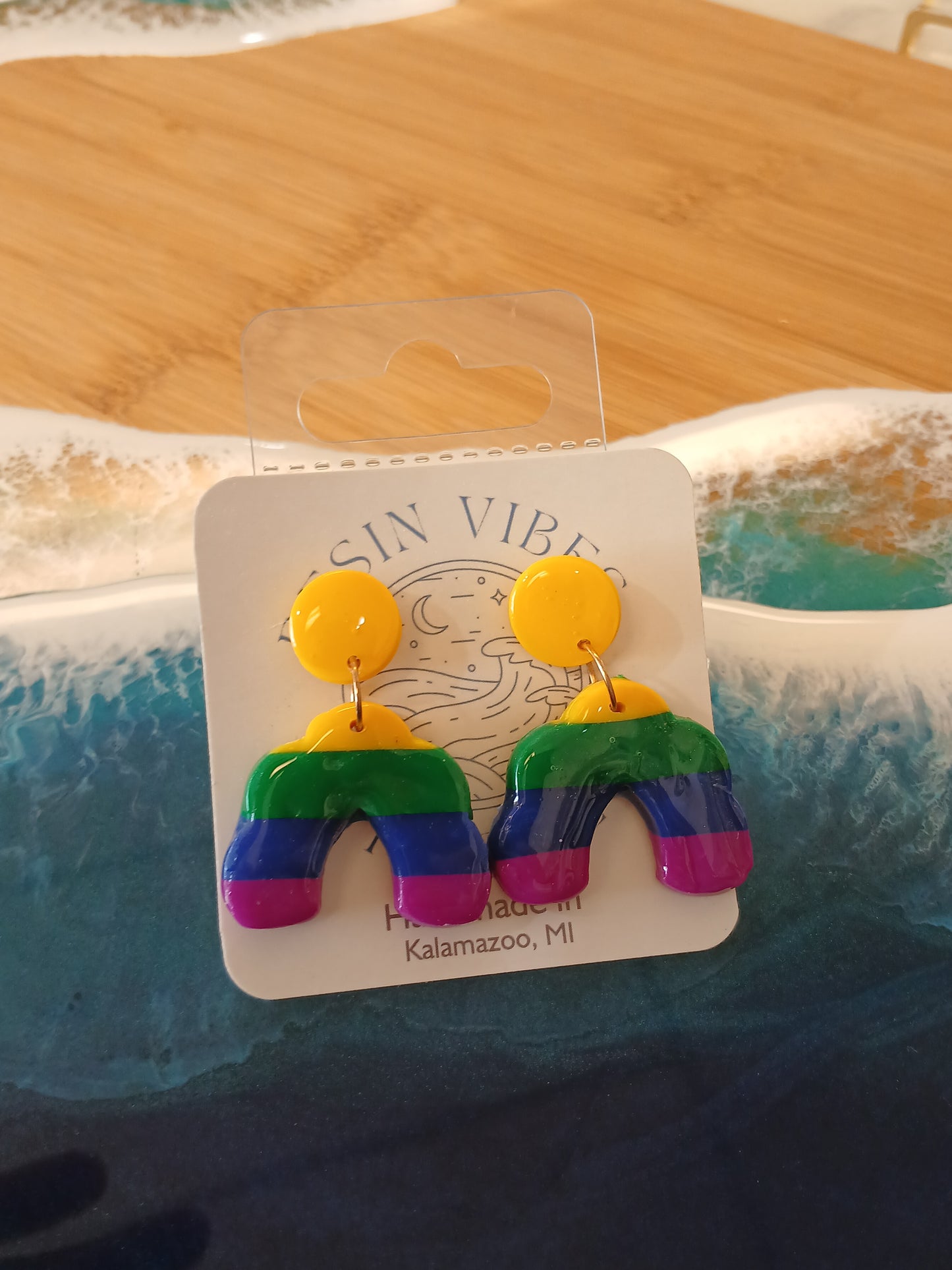 Colorful Rainbow Earrings