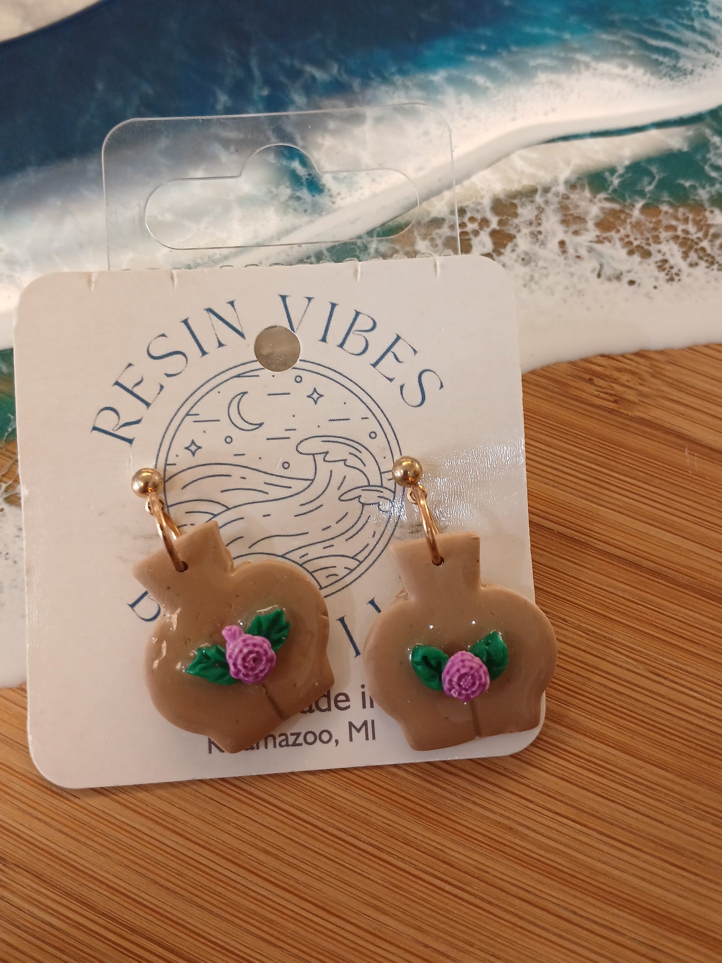 Floral Censor Earrings