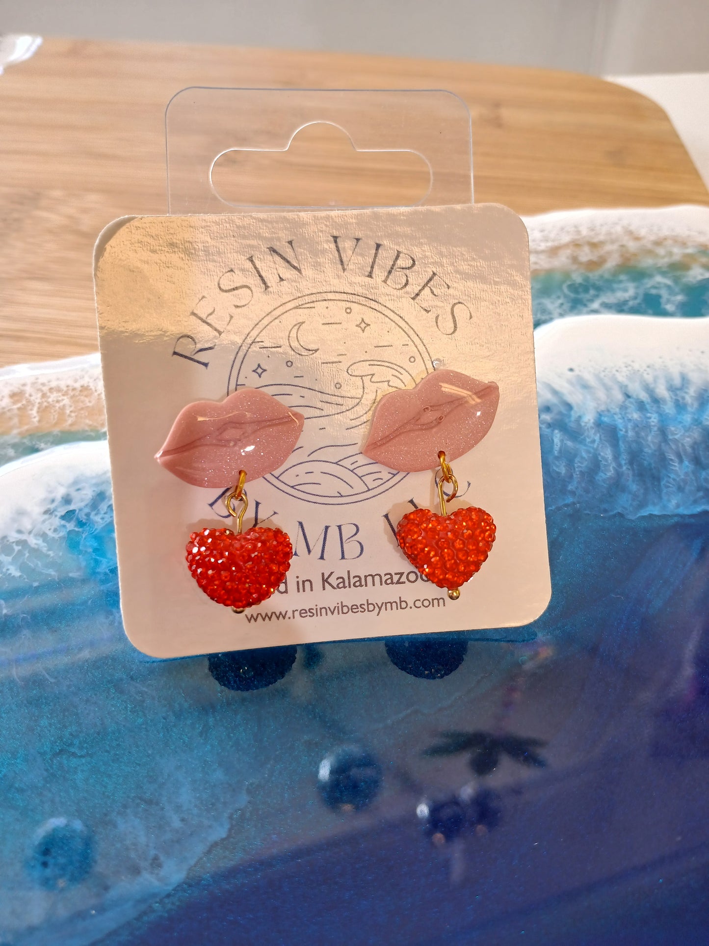 Kiss Lips Earrings