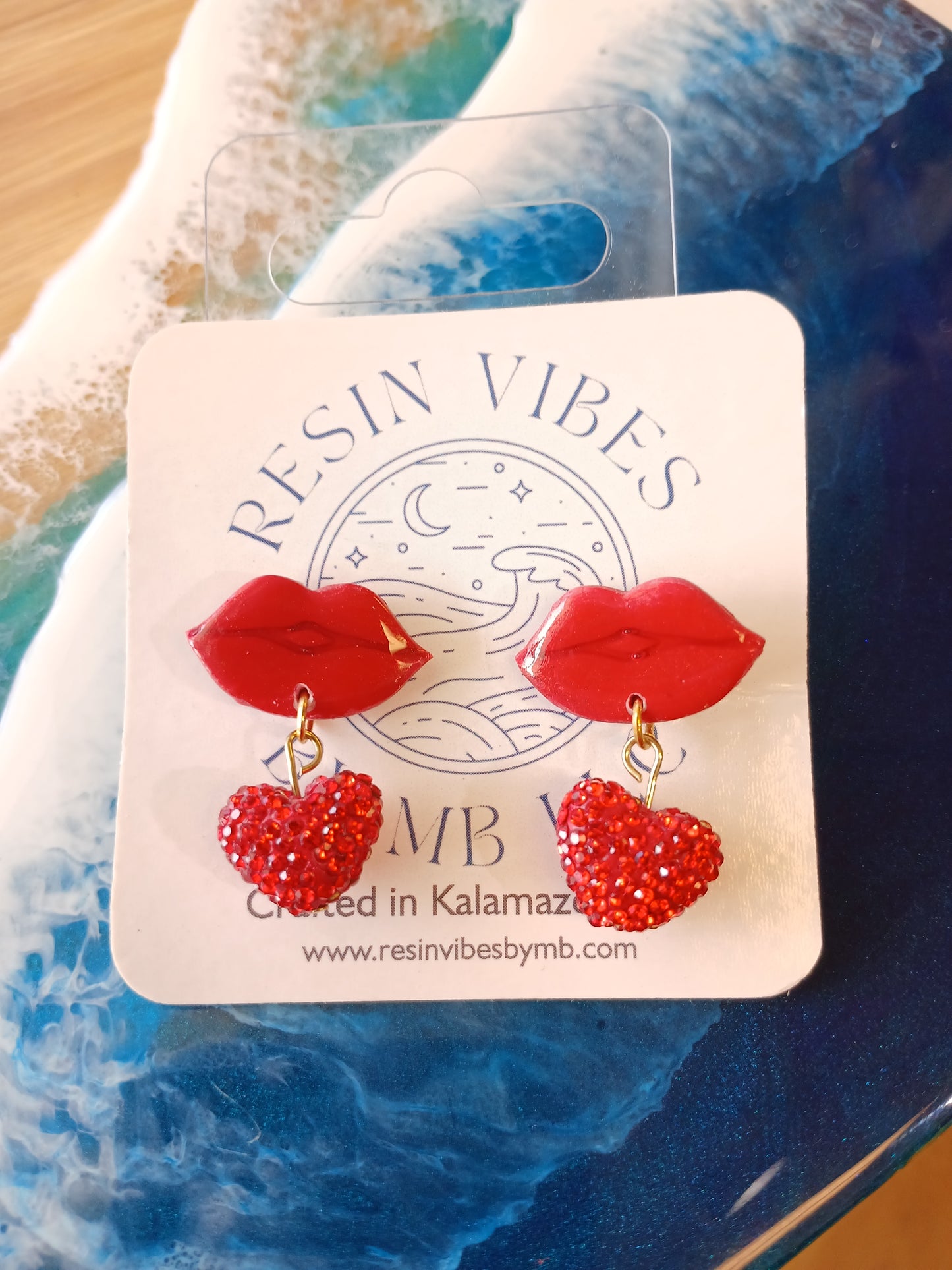 Kiss Lips Earrings