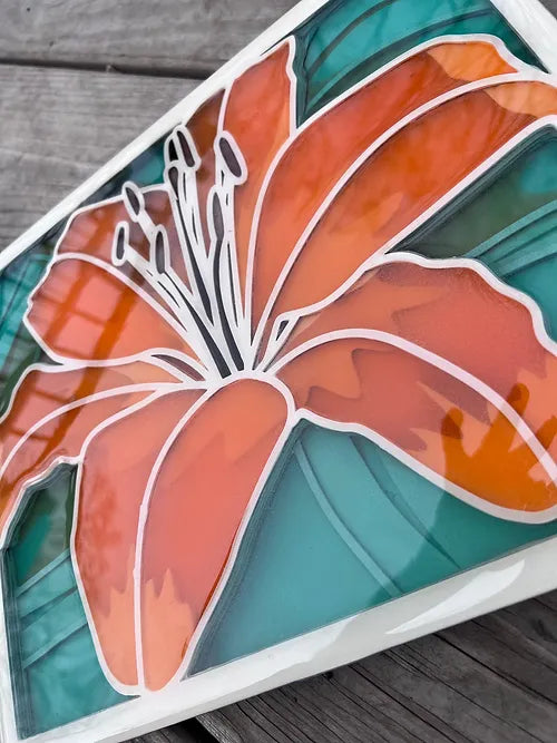 Orange Lily Wall Art