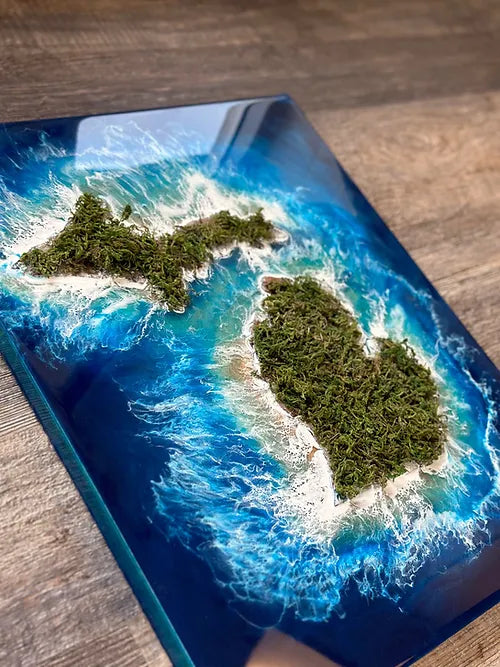 Michigan 3D Wall Art