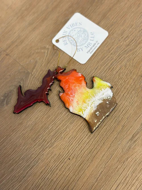 Michigan Sunset Ornament