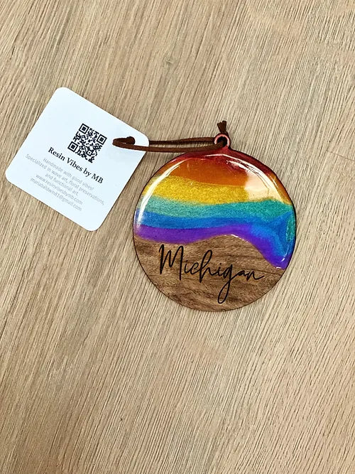Round Pride Ornament
