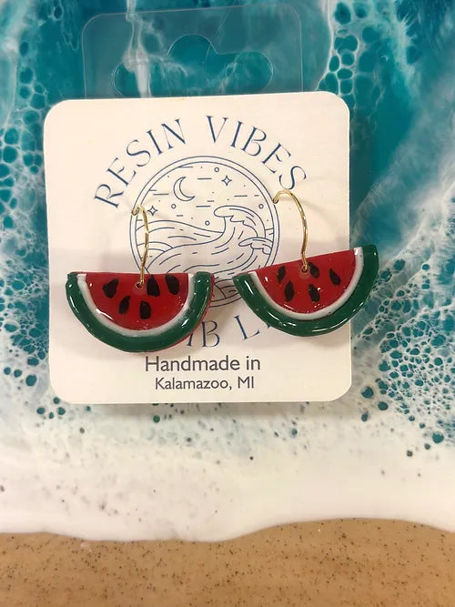 Watermelon Earrings