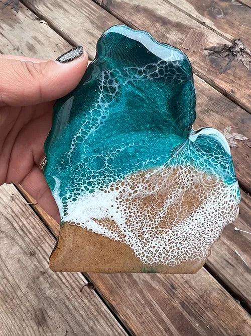 Michigan Mitten Beach Coaster