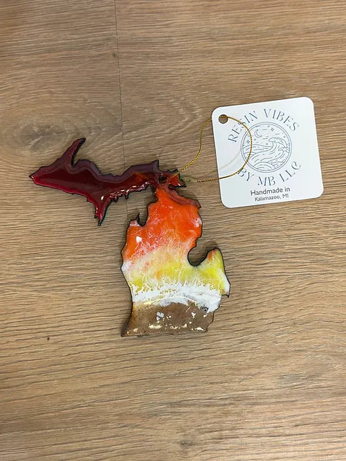 Michigan Sunset Ornament
