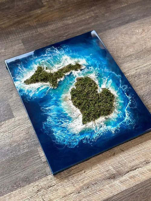 Michigan 3D Wall Art