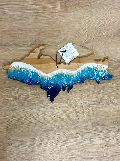 Michigan Upper Peninsula Beach Charcuterie Board