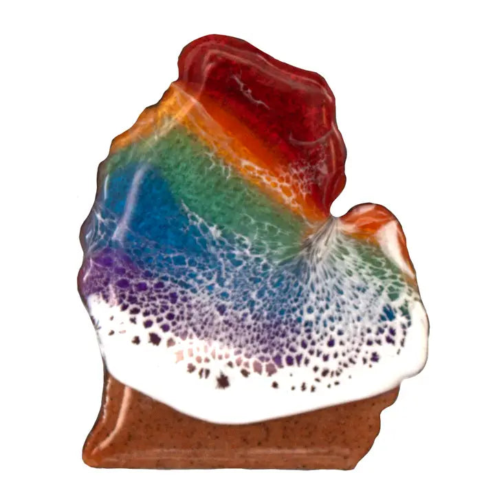 Michigan Mitten Pride Coaster