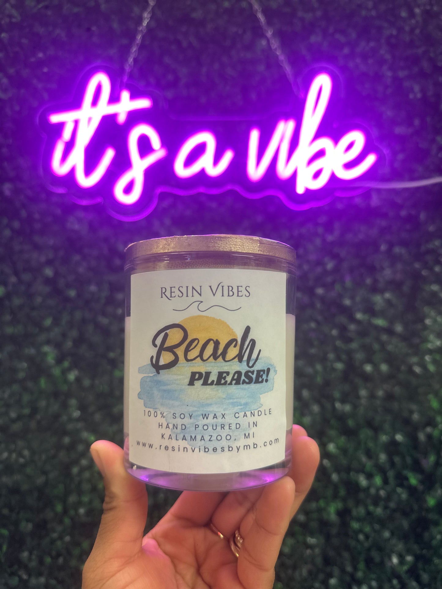 Beachy Candle
