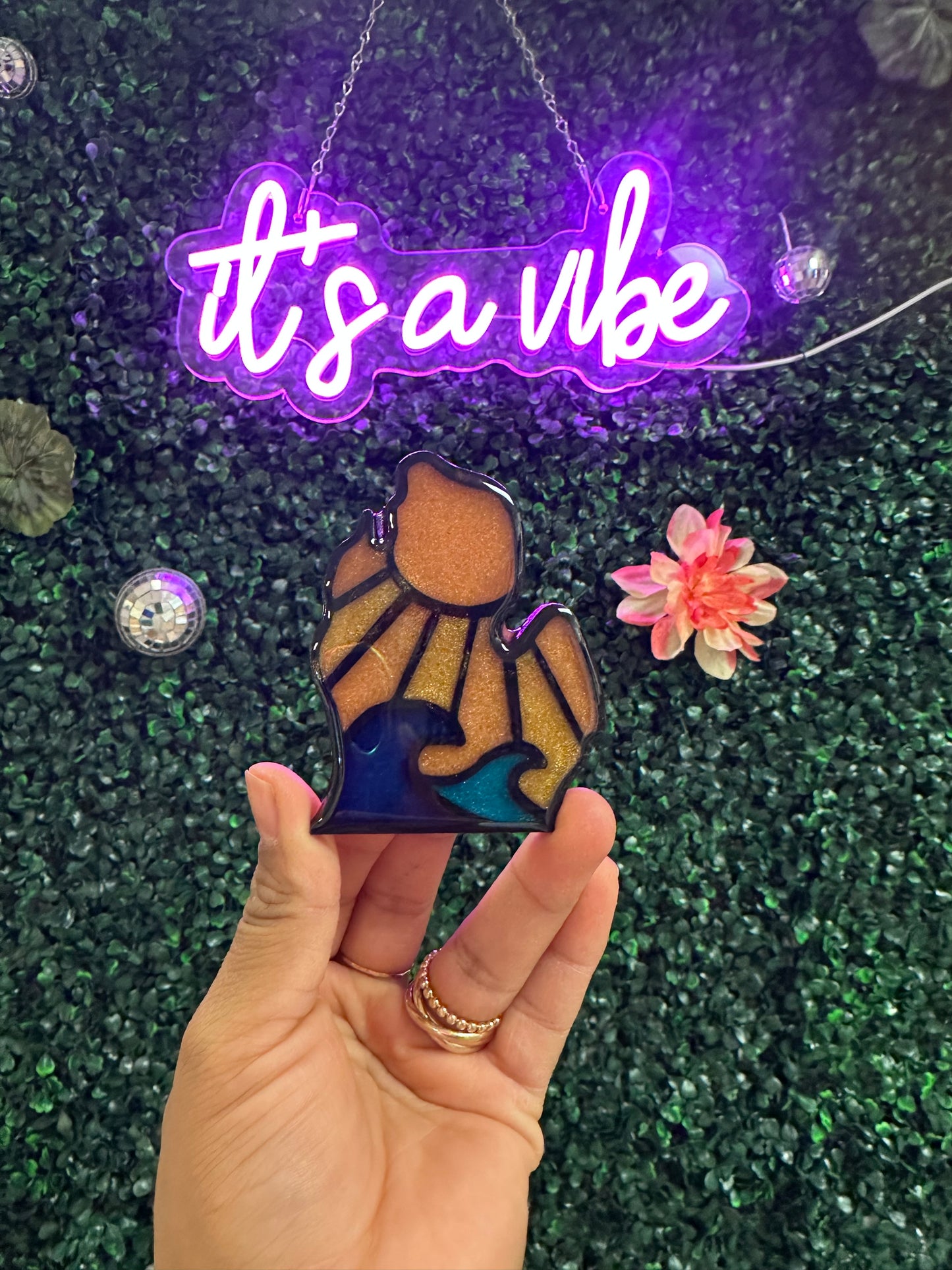 Summer Vibes Michigan Magnet