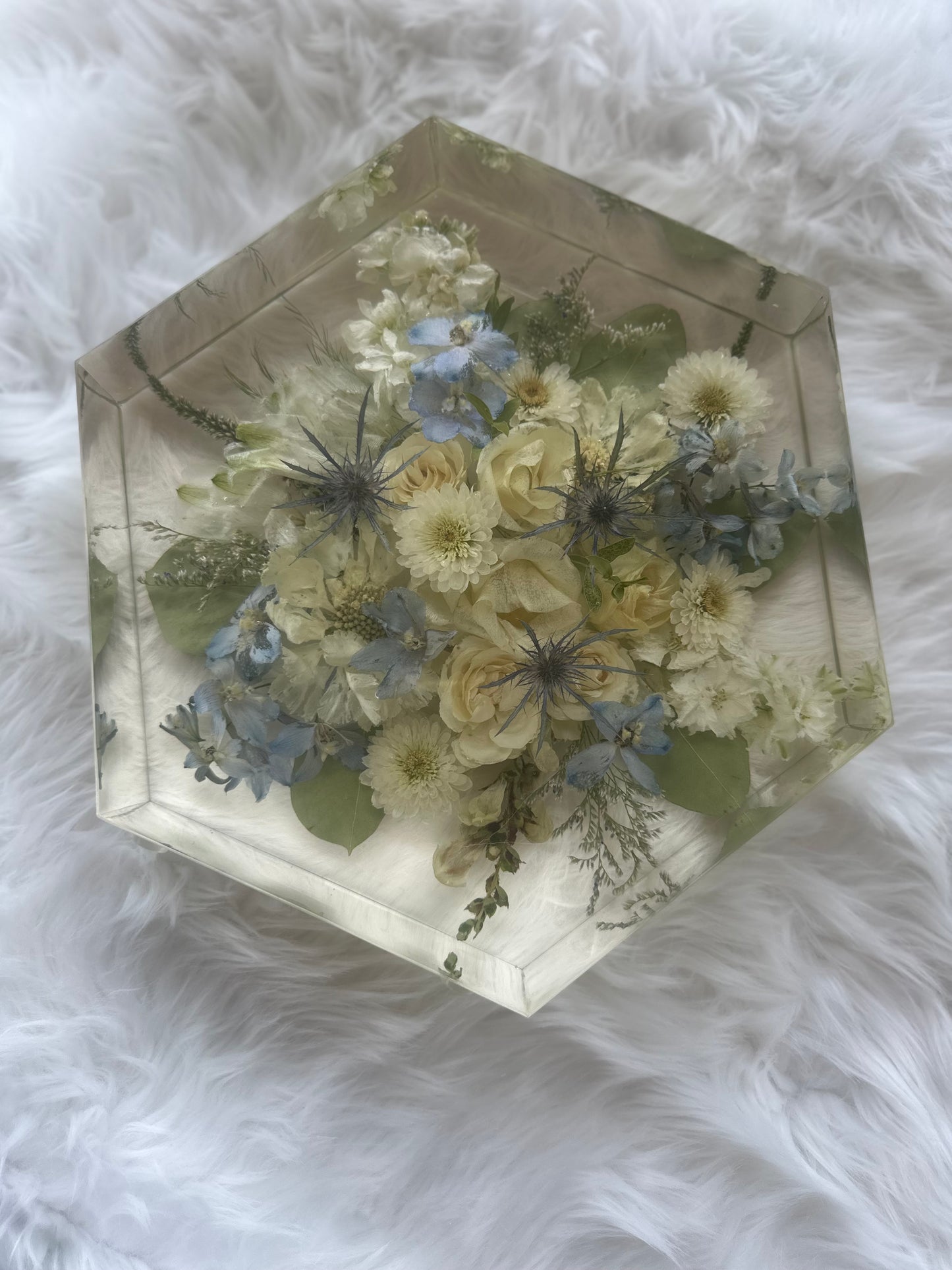 Hexagon Floral Keepsakes