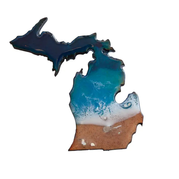 Michigan Beach Magnet