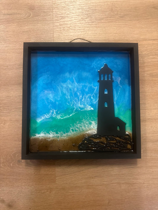 Resin Class: Michigan Lighthouse or Mackinac Bridge