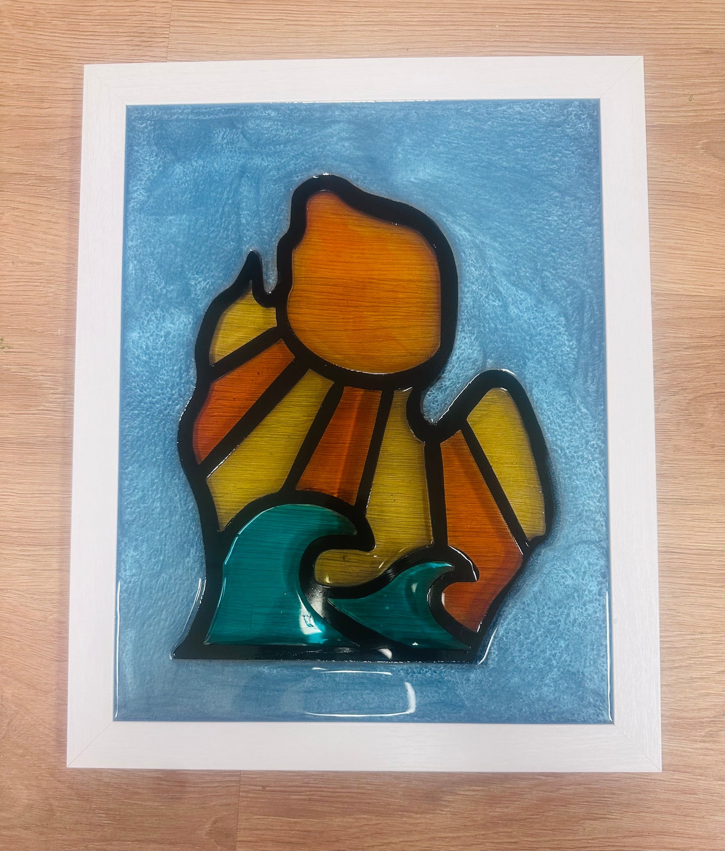 Resin Class: Faux Stained Glass Michigans