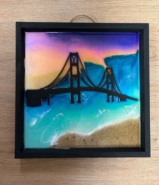 Resin Class: Mackinac or Michigan Lighthouse Wall art