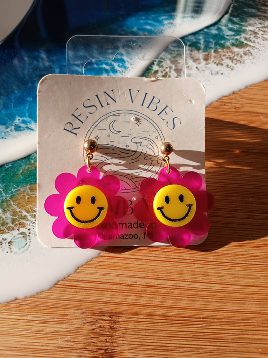 Happy Flower Earrings