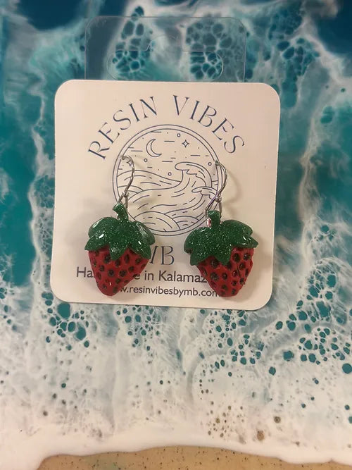 Strawberry Earrings