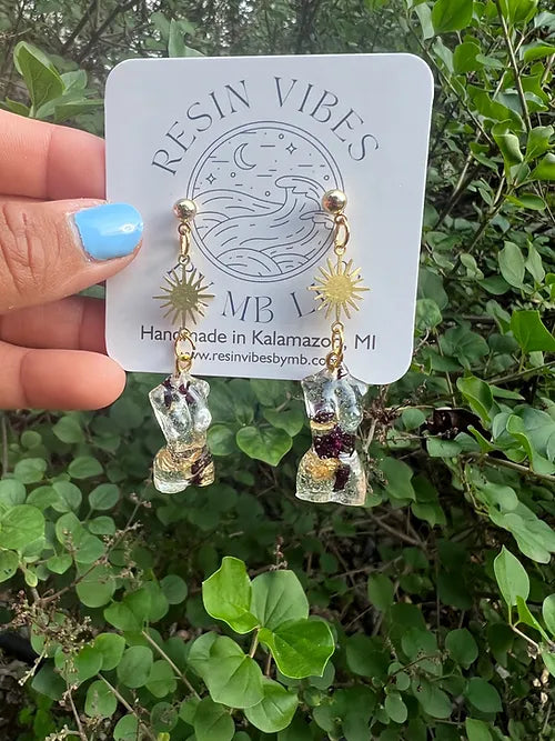 Goddess Body Earrings