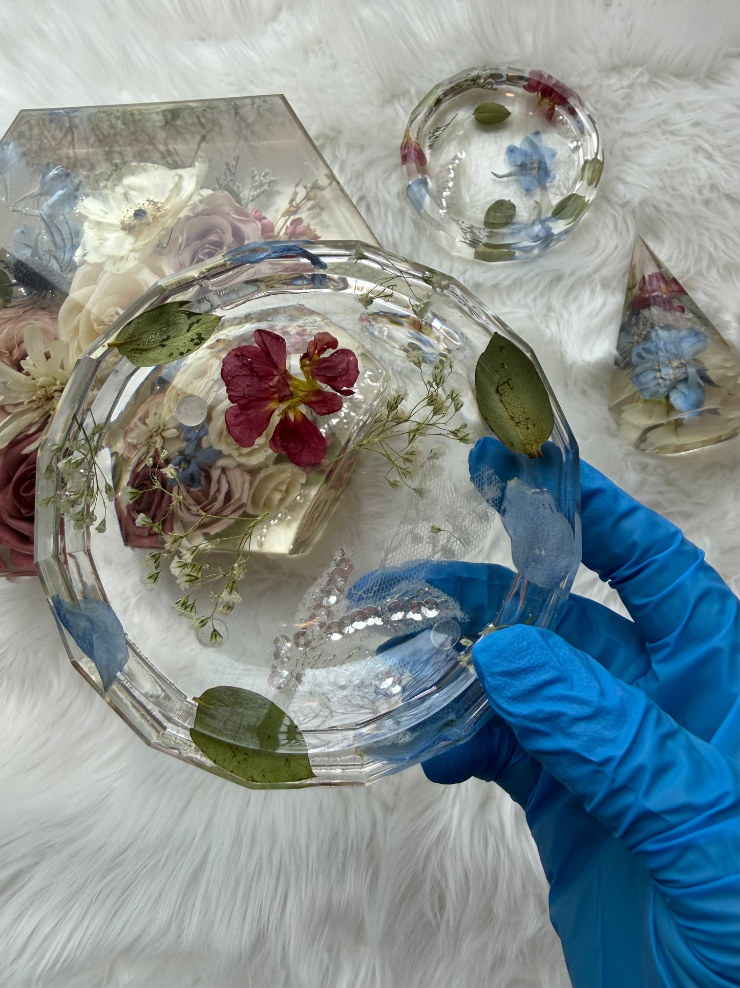 Floral Trinket dish