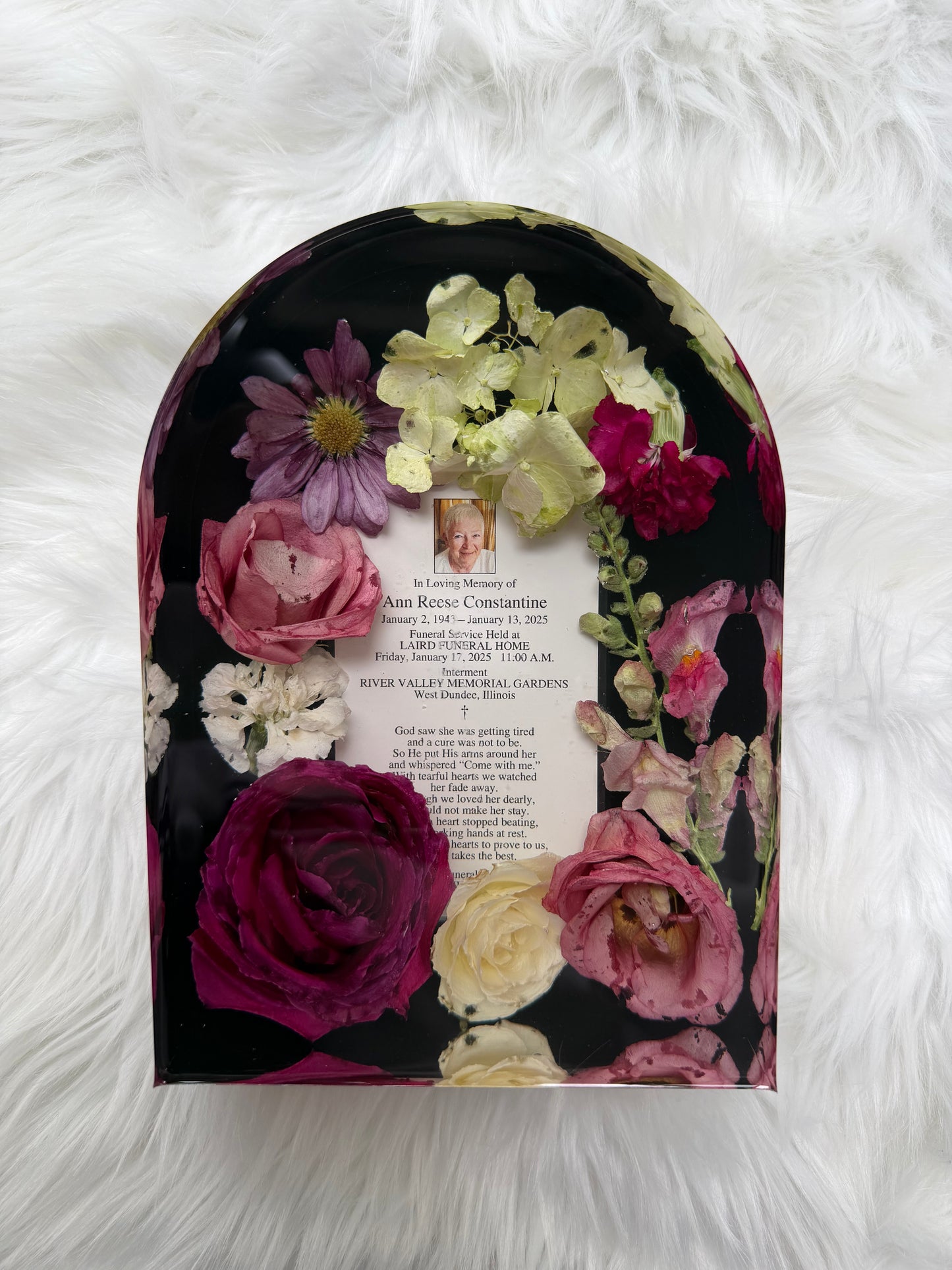 Arch Floral Keepsakes