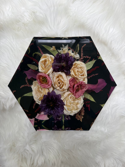 Hexagon Floral Keepsakes