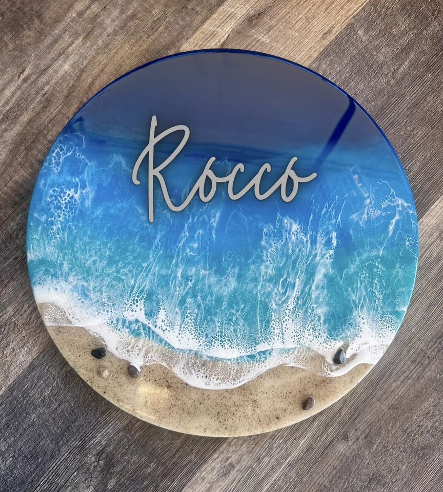 20" Coastal Wall art